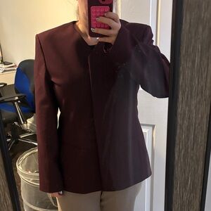 Zara Burgundy Jacket
